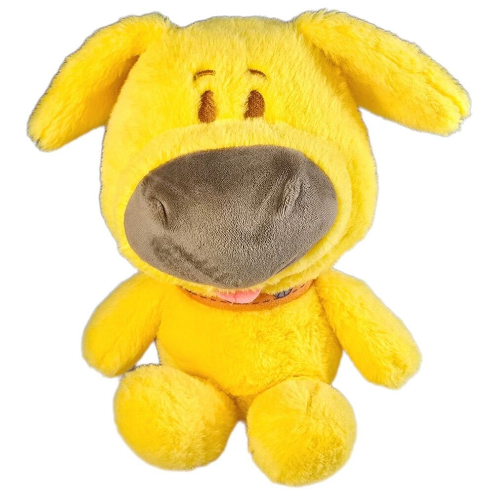 Disney Pixar Dug Dog Plush Stuffed Animal 10" Mattel Up Movie Yellow Dog
